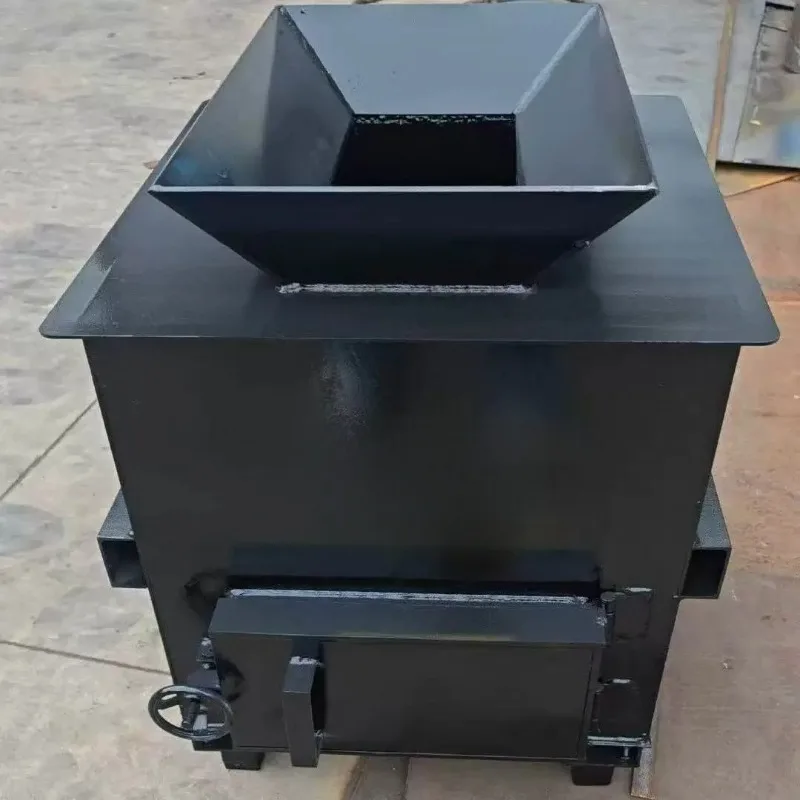 Odorless Industrial Burning Furnace High Temperature Cremation Equipment For Waste Plastic Tyre Household Refuse Treatment