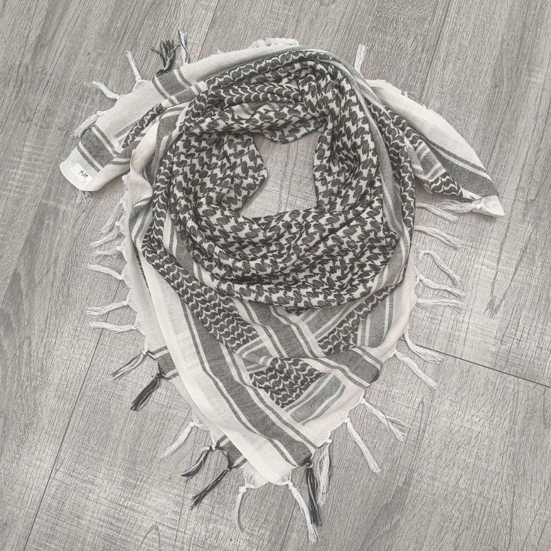 43Inch Cotton Shemagh Desert Arab Scarves Men Women Windproof Scarf Shawl