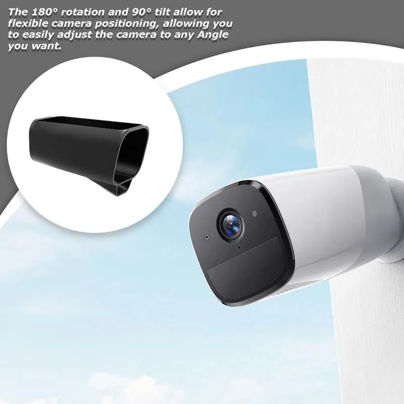 Защитный чехол для камеры безопасности, силиконовый корпус для камеры, УФ-защита, защита от атмосферных воздействий дляEufy Cam 3, дополнительная беспроводная камера безопасности