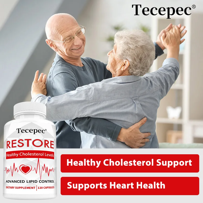Cholesterol Supplement Capsules, Red Yeast Rice & Grape Seed, Supports Cholesterol, Cardiovascular, Metabolism & Liver Care