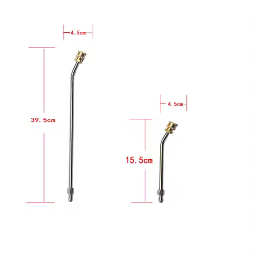 Pressure Washer Extension Rod Lance Set 4000PSI Spray Gun with 1/4 Inch Quick Connect for Efficient Cleaning - Image 4