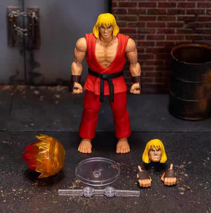 Original Jada Toys Ultra Street Fighter II The Final Challengers Vega In Stock Anime Action Collection Figures Model