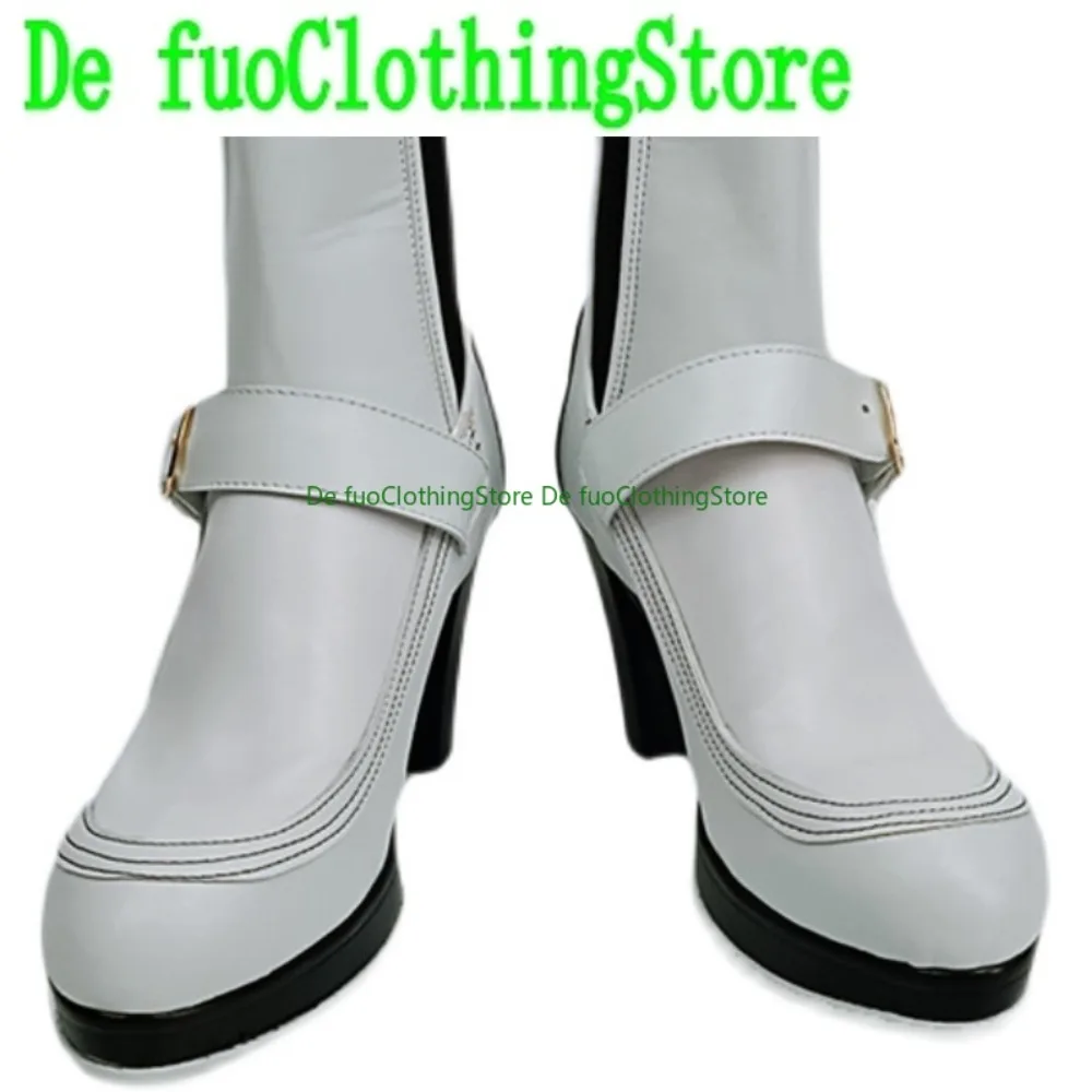 DefuoClothing Uma Musume Air Groove Cosplay Sapatos Cavalo Menina Personagem Botas Halloween Carnaval Festa Trajes Acessórios Sapatos