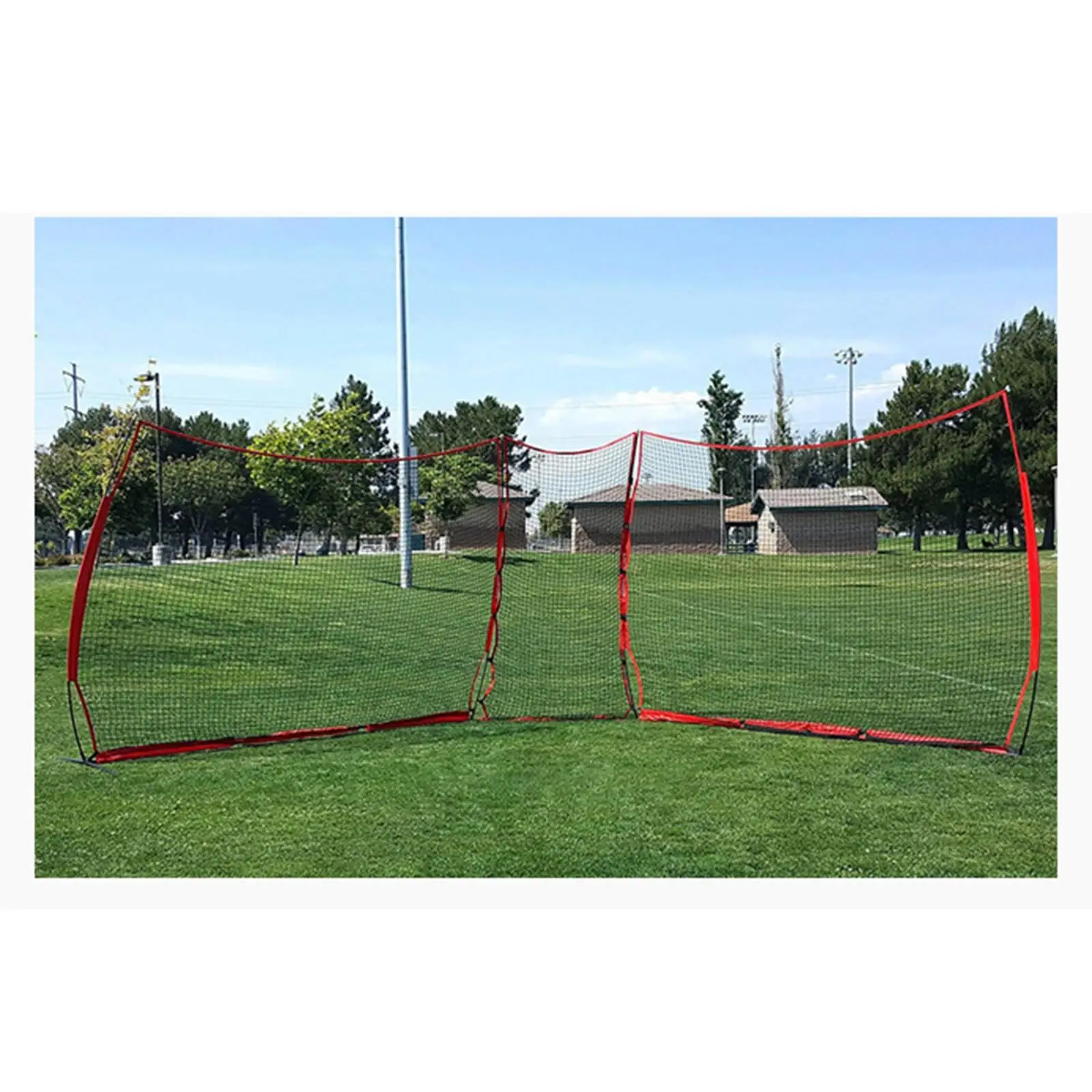 Versatile Baseball Rebound Net Portable Practice Pitching Net with Quick Assembly for Sports Training