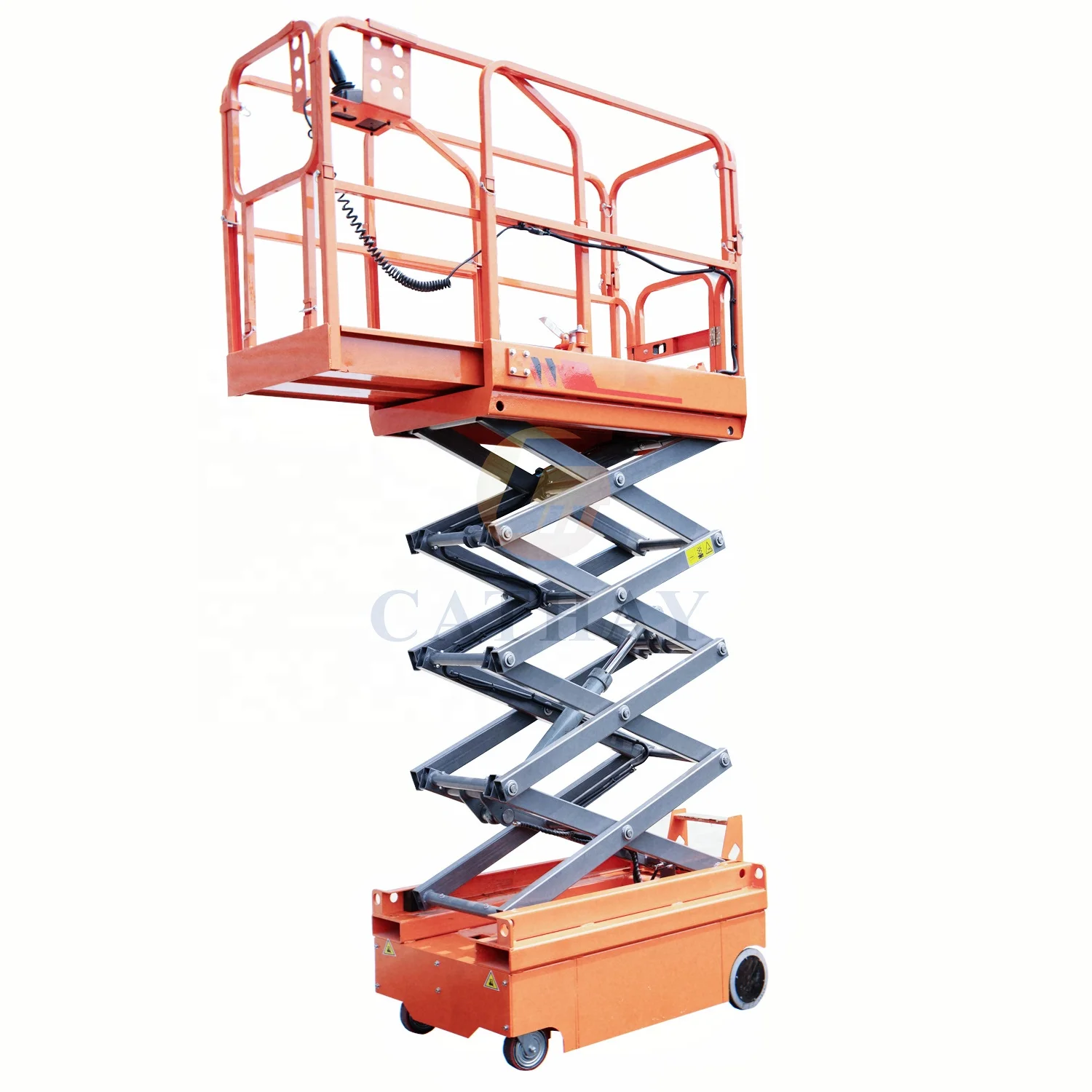 Chinese Reliable Supplier Truck-mounted Mobile Scissor Lift Electric Hydraulic with Extendable Platform