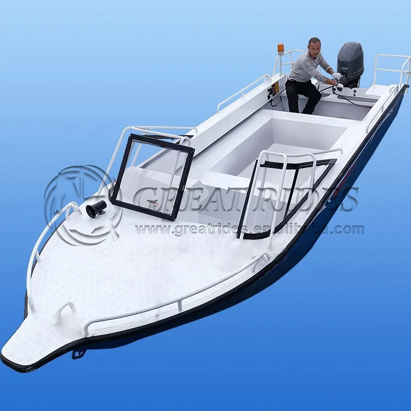 Cheap Price 8-10 Persons Gaoline Propeller 19.7ft/6m High Speed Yachts Multi-Purpose Boat Small Sport Boat