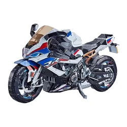 motorbike 3D Metal Puzzle model kits DIY Laser Cut Puzzles Jigsaw Toy