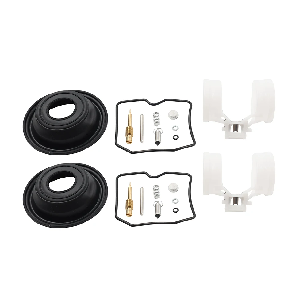 2X Carburetor Carb Repair Kit Diaphragm For Kawasaki KLE400 KLE500 1991-2007