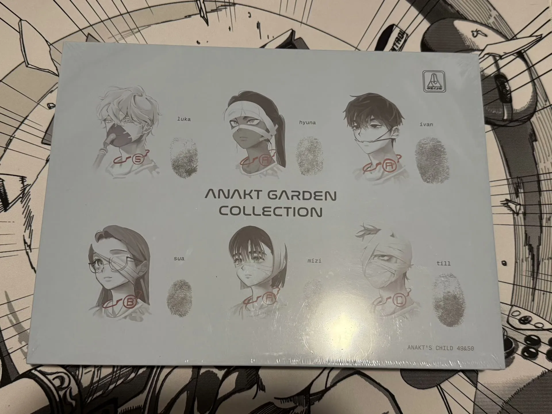 

2025 New In Stock Official Korea Comic Alien Stage Anakt Garden Collection Official Original Merchandise
