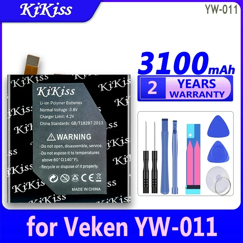 3100mAh/3600mAh KiKiss Powerful Battery for Veken YW-011 YW011 YW-014 YW014