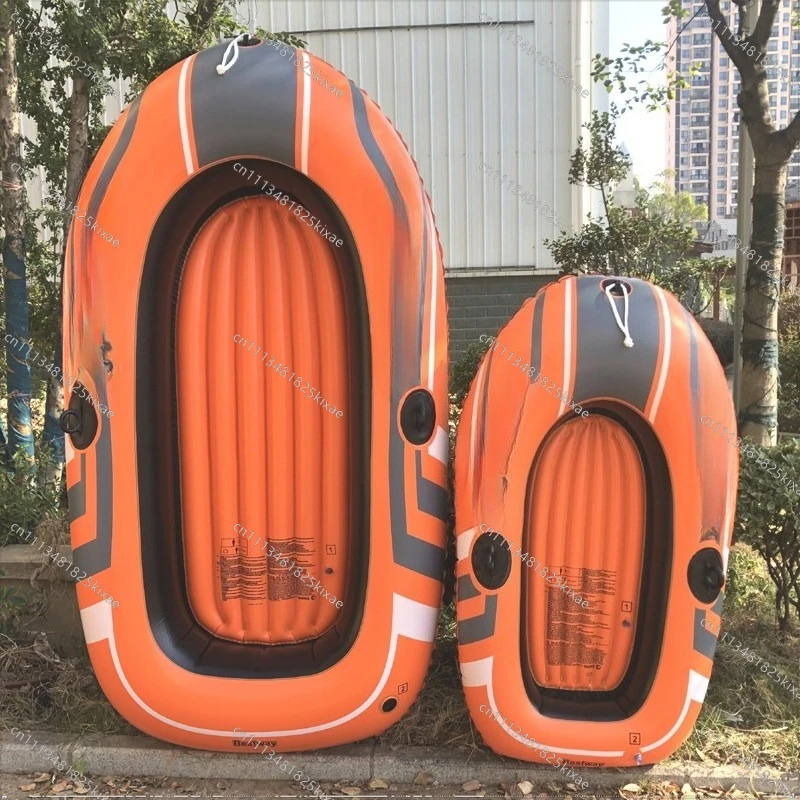 For Thickened Single Double Inflatable Boat Plastic Boat Kayak Hovercraft Fishing Boat Paddle Surfing Rafting Beach