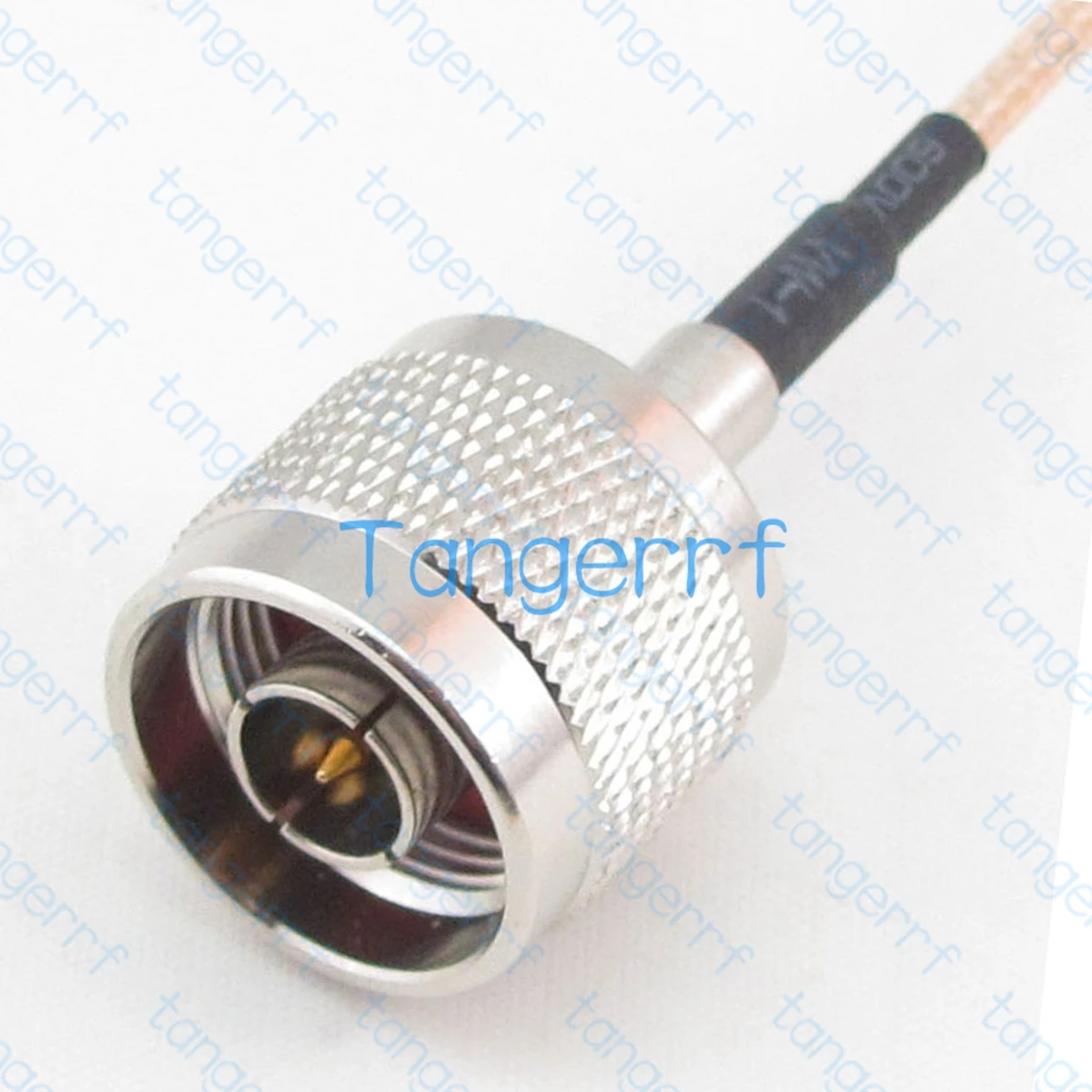 Plugue macho tipo N para RP-SMA macho (pino fêmea) RF RG316 Pigtail Coaxial 50ohm Jumper Cable BAIXO PERTO Coaxial RG-316