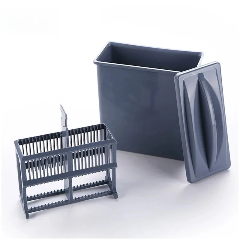 Combined Plastic Staining Jar Incubation Box Antigen Retrieval Container Immunohistochemistry Slide Staining Rack