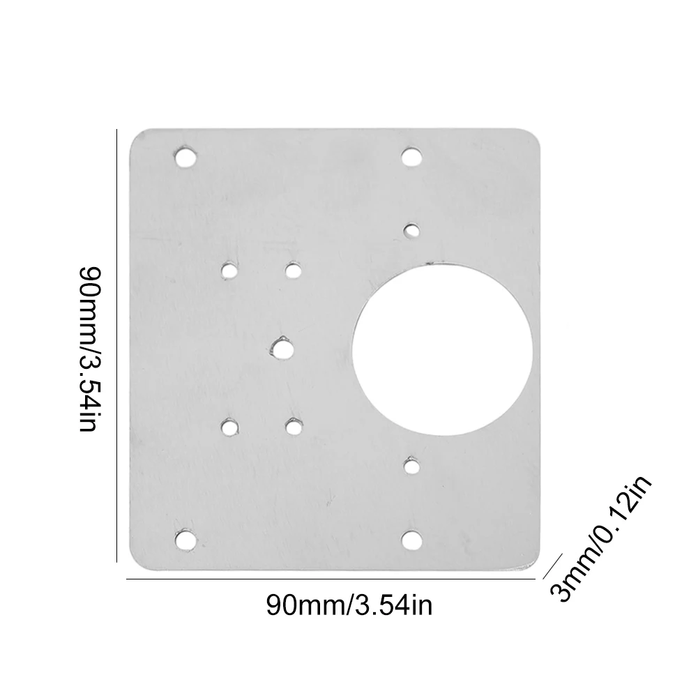 Placa de reparo de dobradiça de aço inoxidável com parafuso de montagem, kit de reparo de dobradiça de porta de armário de cozinha para prateleiras de móveis de madeira