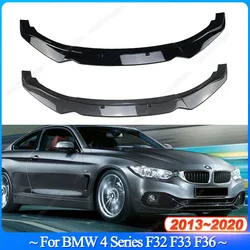 For BMW 4 Series F32 F33 F36 420i 425i 430i 420d 435d 2013-2020 Car Front Bumper Lip Spoiler Splitter Diffuser Body Kits Tuning