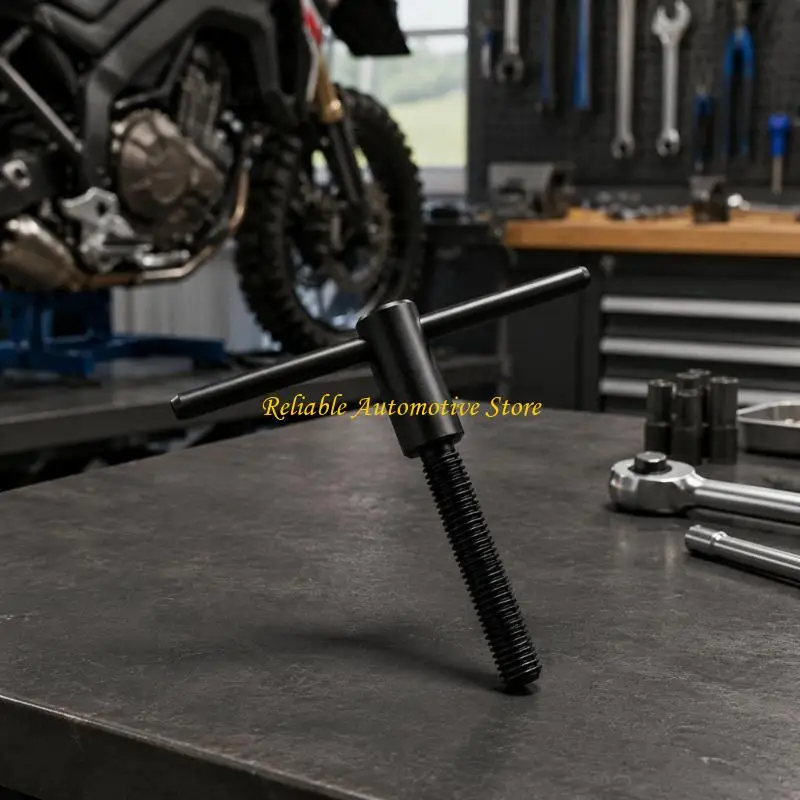 M68B Compact Clutch Maintenance Tool with Threaded Engagement Shaft, T-Handle Belt Removal Tool for UTV/ Selected 800 1000