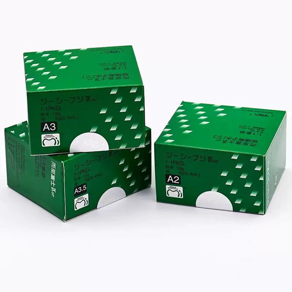 Fuji GC Dental Glass Ionomer Luting Cement Fuji I/II/IX Glass Ionized Teeth Crown Restorative Ceramic Veneer Bond Fluoride Agent