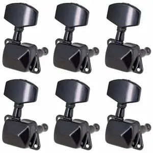 Semi-feed guitar string tuning pegs, machine heads for electric folk acoustic, 3l, 3r, 6 pcs 8 Main Sales Tarraxa Guitar - №6