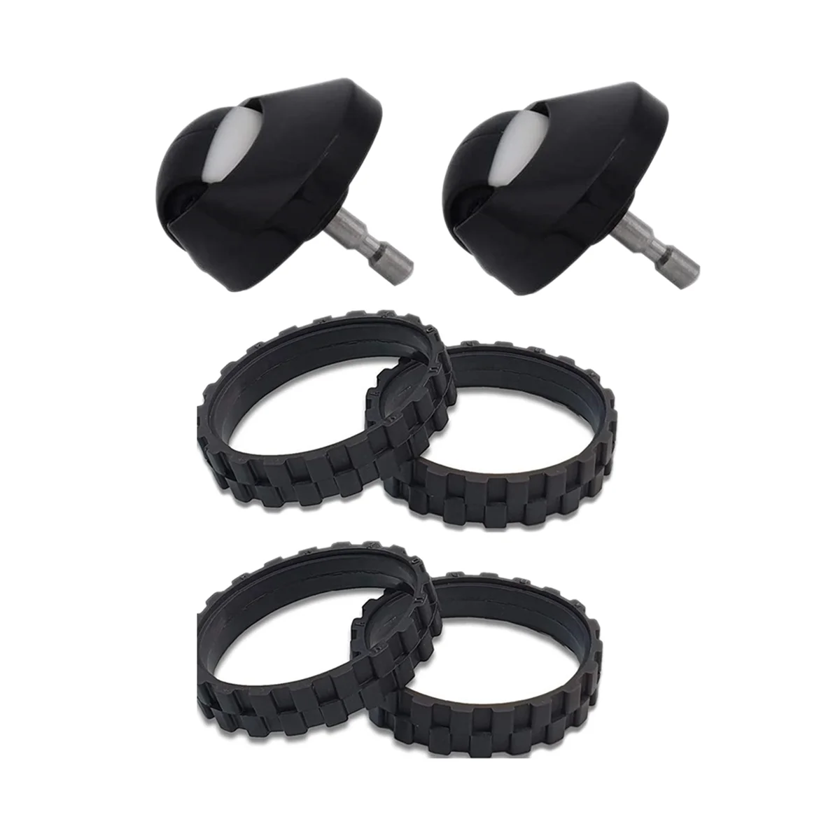 طقم إطارات عجلة العجلات الأمامية للاستبدال ، مناسب لـ 500 ، 600 ، 700 ، 800 ، 900