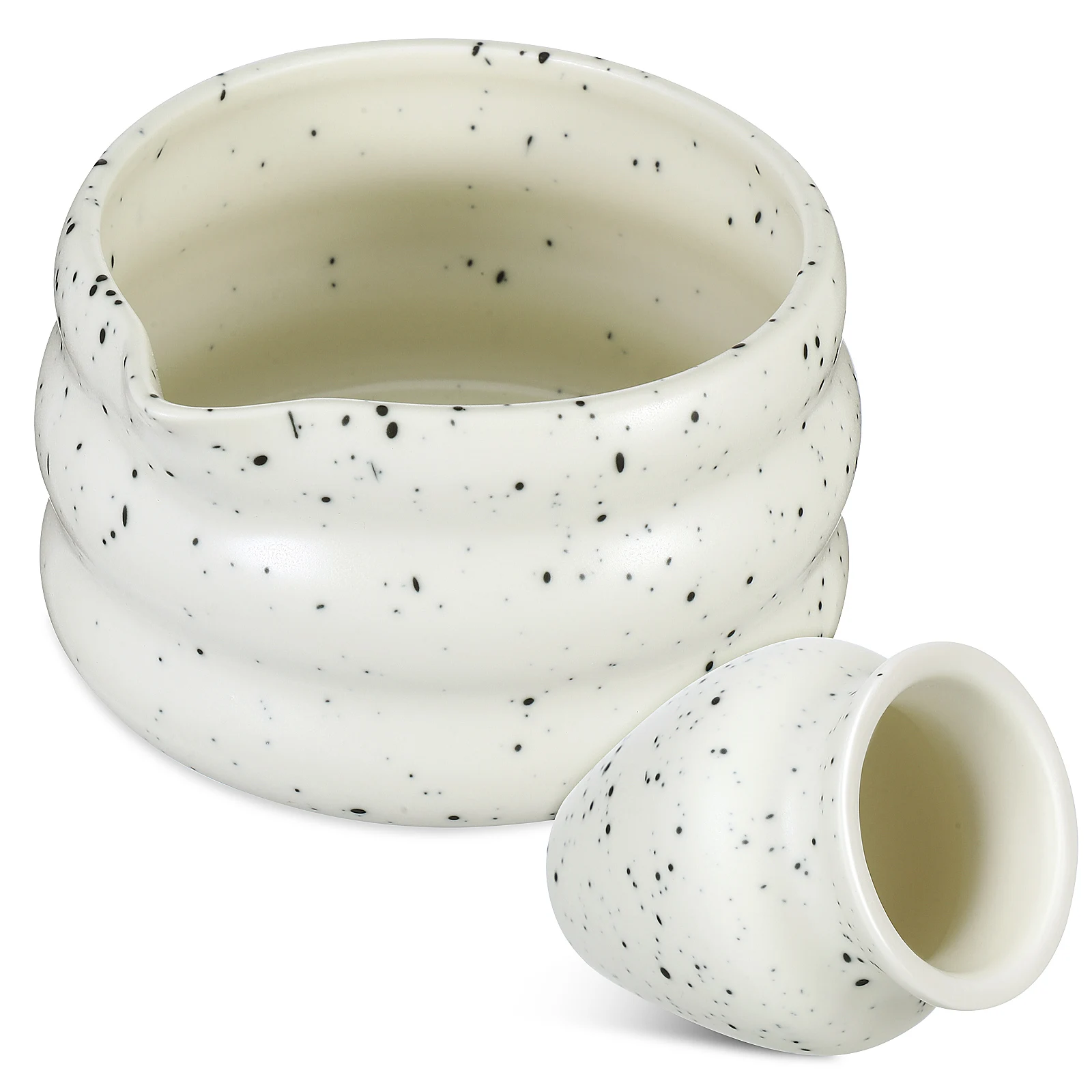 

1Set Japanese Matcha Tea Set Ceramic Bowl Whisk Holder Traditional Matcha Cup Large Tea Ceremony Kit Large Teacup