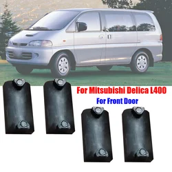 4x Only For Front Door For Mitsubishi Delica L400 / Delica Space Gear 1994-2006 Car Door Check Strap Repair Kit Clip Damping