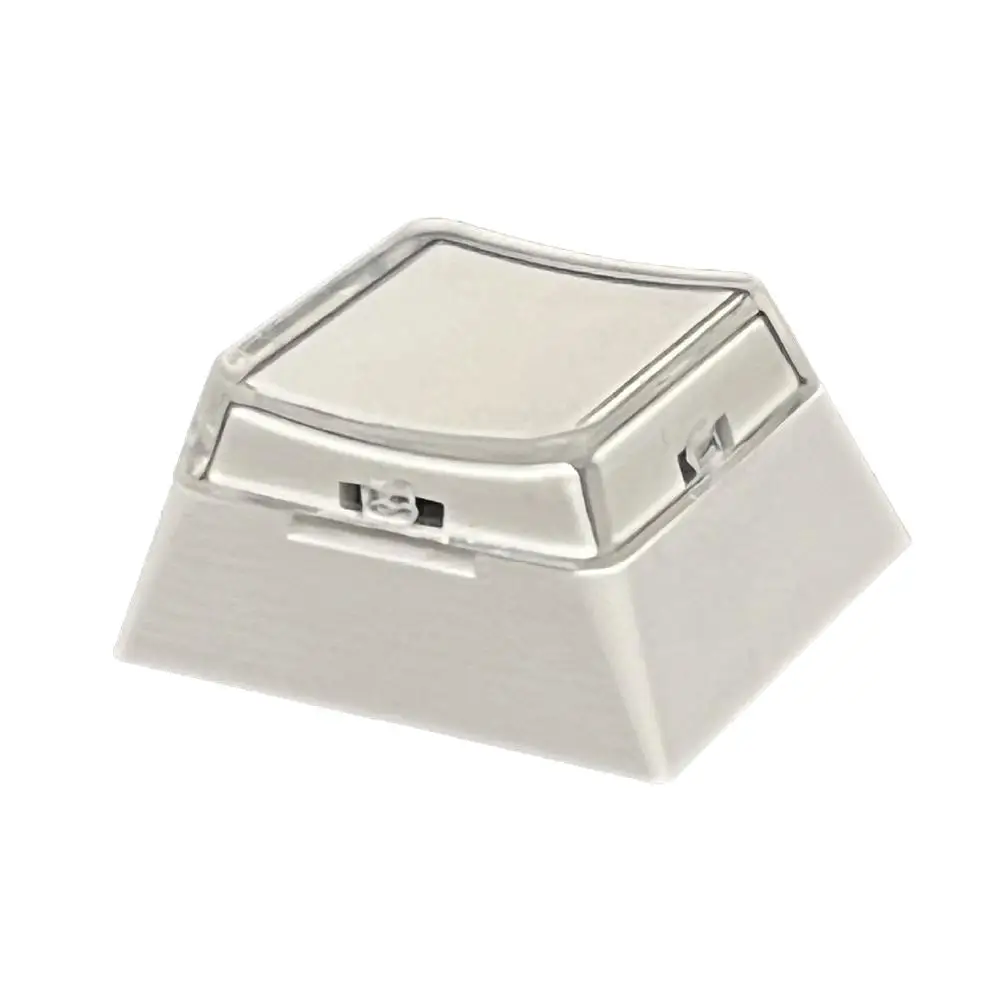 1Pcs Transparent Black Keycaps Double-layer Keycaps Clips Removable Keycap Custom Paper Relegendable Switch Mx A2T1