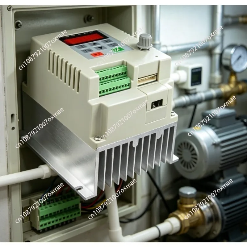 220V Single Phase Water Pump Inverter 0.75/1.5/2.2KW Single In & Out Constant Pressure Water Supply VFD