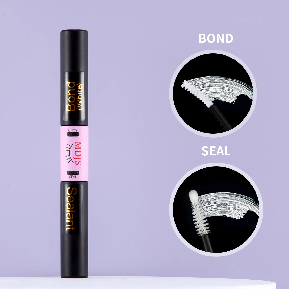 Colle pour faux cils imperméable, super façonnante, maquillage 24h, yeux sensibles, adaptée au gel invisible sans trace, cils à séchage rapide