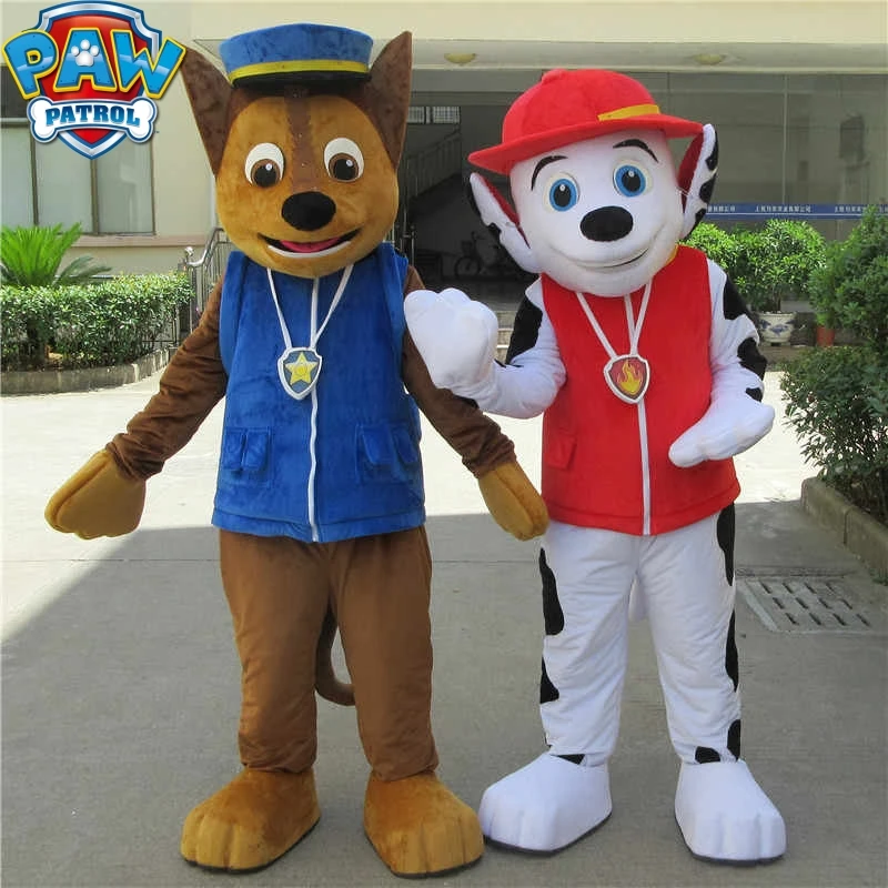 New Paw Patrol Cosplay Cartoon Costume Mascotset Adult Clothing Commercial Activity Advertising Activity Halloween Costumes Gift