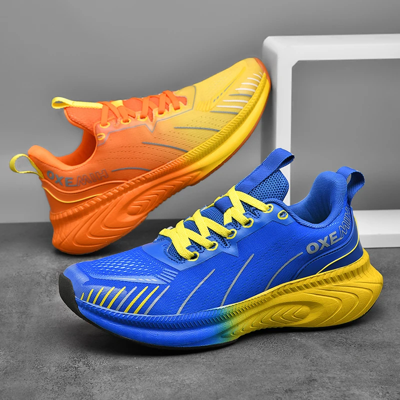 

New Running Shoes for Jogging and Marathon Sports, Mesh Fabric with True Carbon Plate, Men's and Women's Hiking Shoes 2025 Men's