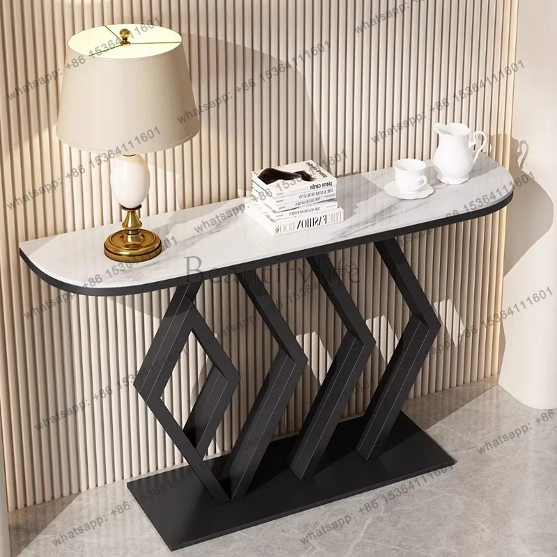 

Aesthetic Elegant Console Tables Space Saving Console Entrance Creative Living Room Furniture Mesita Recibidor De Entrada
