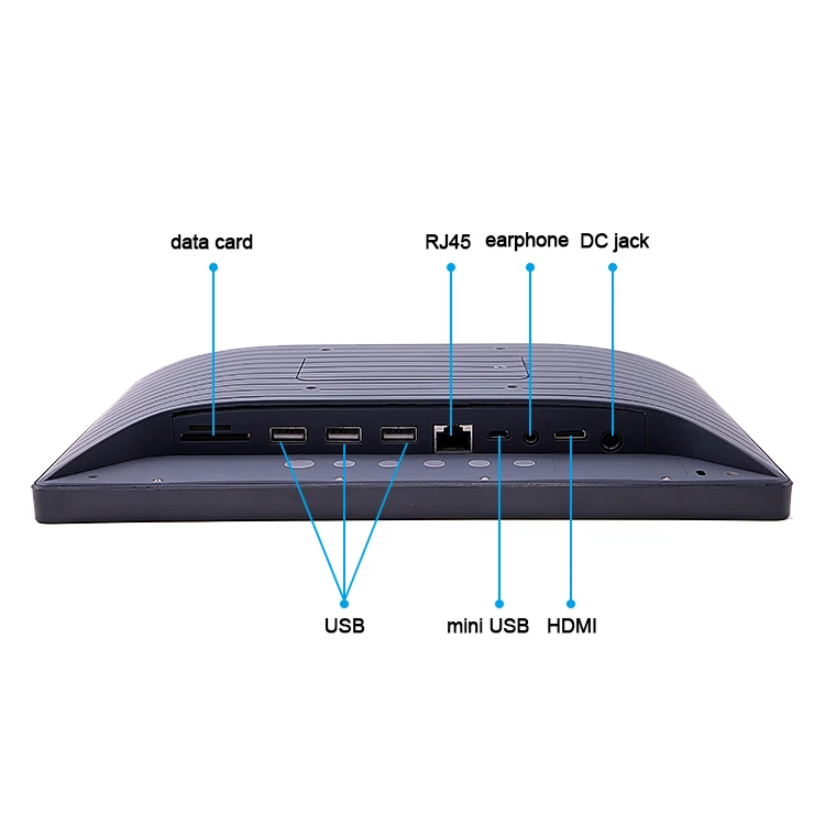 Neu eingetroffene pädagogische Tablets für Kinder 802.11b/g/n WiFi-Tablet-PC für Restaurants