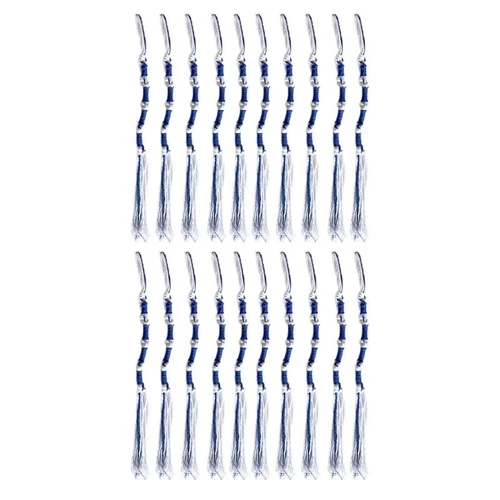 20 Uds. Borlas tejidas a mano para chal oración Tallit mesiánico chal oración Tallit