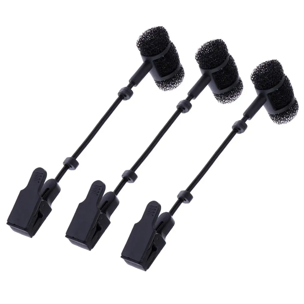 

Держатель для микрофона для саксофона из АБС-пластика, ветрозащитная губчатая насадка для сопрано-, альт- и тенор-саксофонов