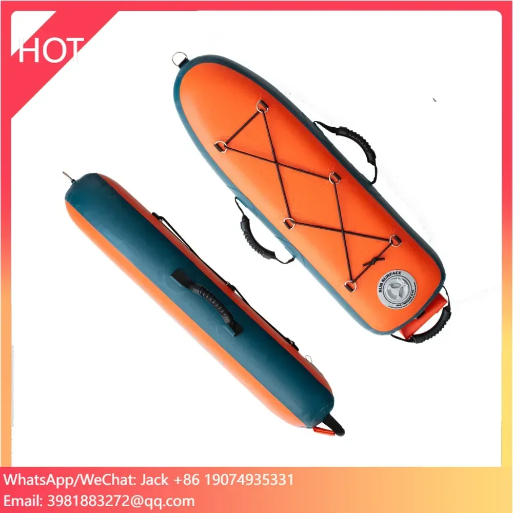 2022 High Pressure 24Psi Drop Stitch Inflatable Mini Board Spearfishing Buoy Dive Float