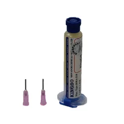 10cc RMA-218 Soldering Paste Free-clean BGA CSP Reballing Solder Ball Repair Flux Paste Accessory DIY Scraper Push Rod Set Tool