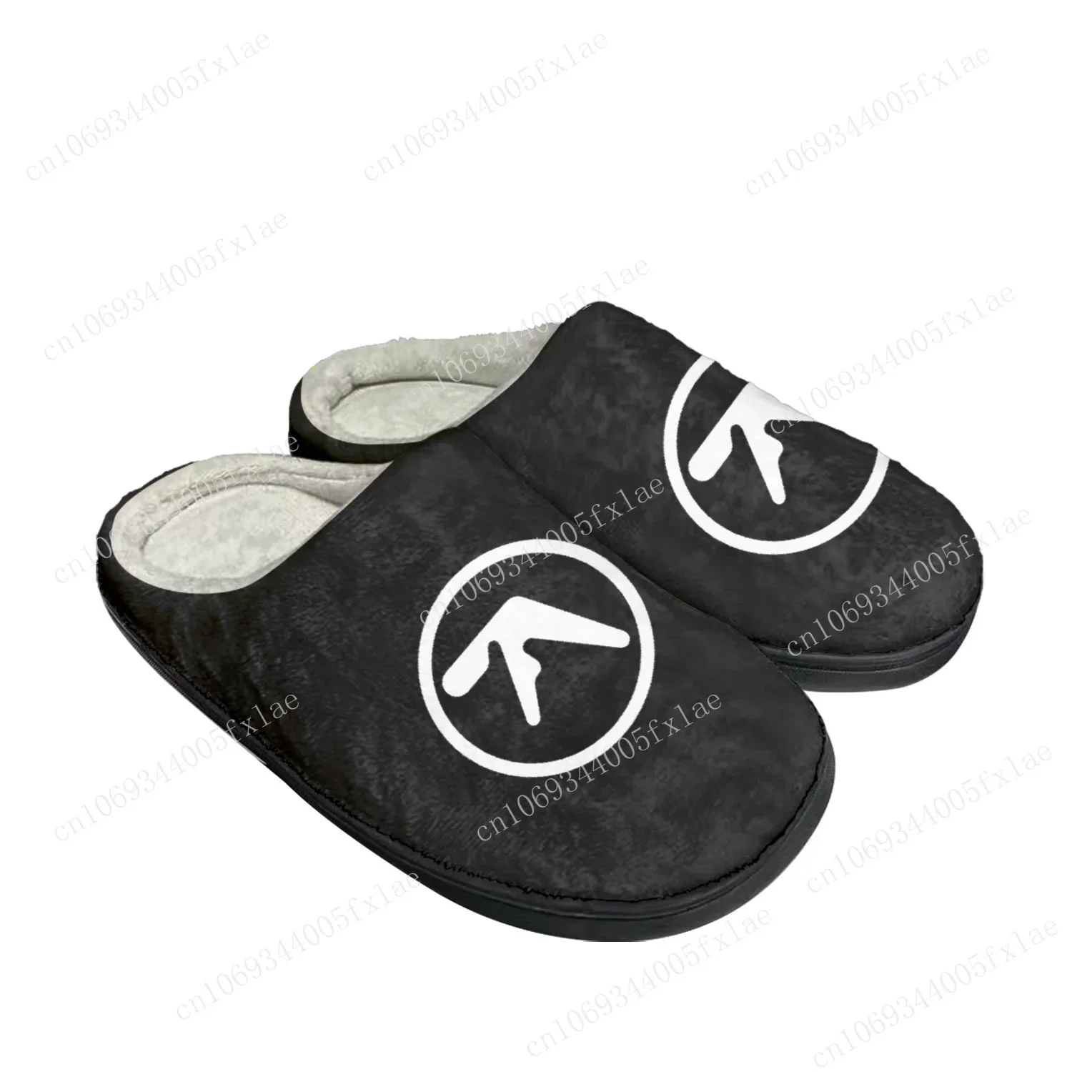 

Aphex Twin Electronic Music Mixer Home Cotton Custom Slippers Mens Womens Sandals Plush Bedroom Keep Warm Shoe Thermal Slipper