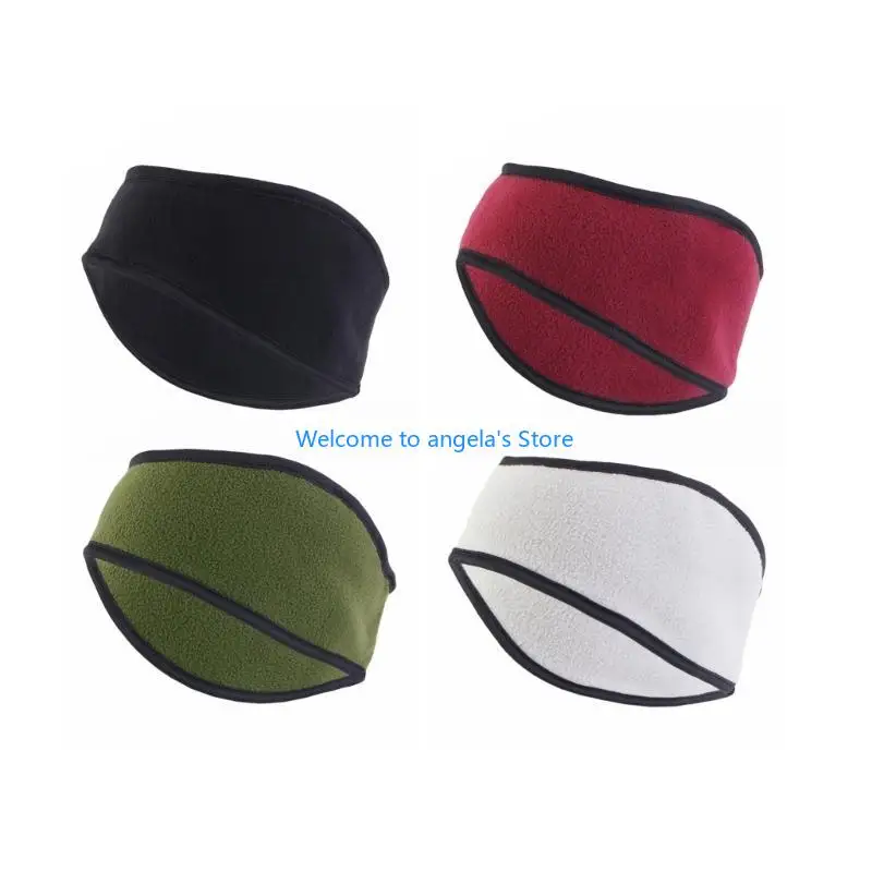 

X4YC Outdoor Sport Ear Muffs Women Girls Men Running Headband Simple Head Cover for Fitness Running and Hiking