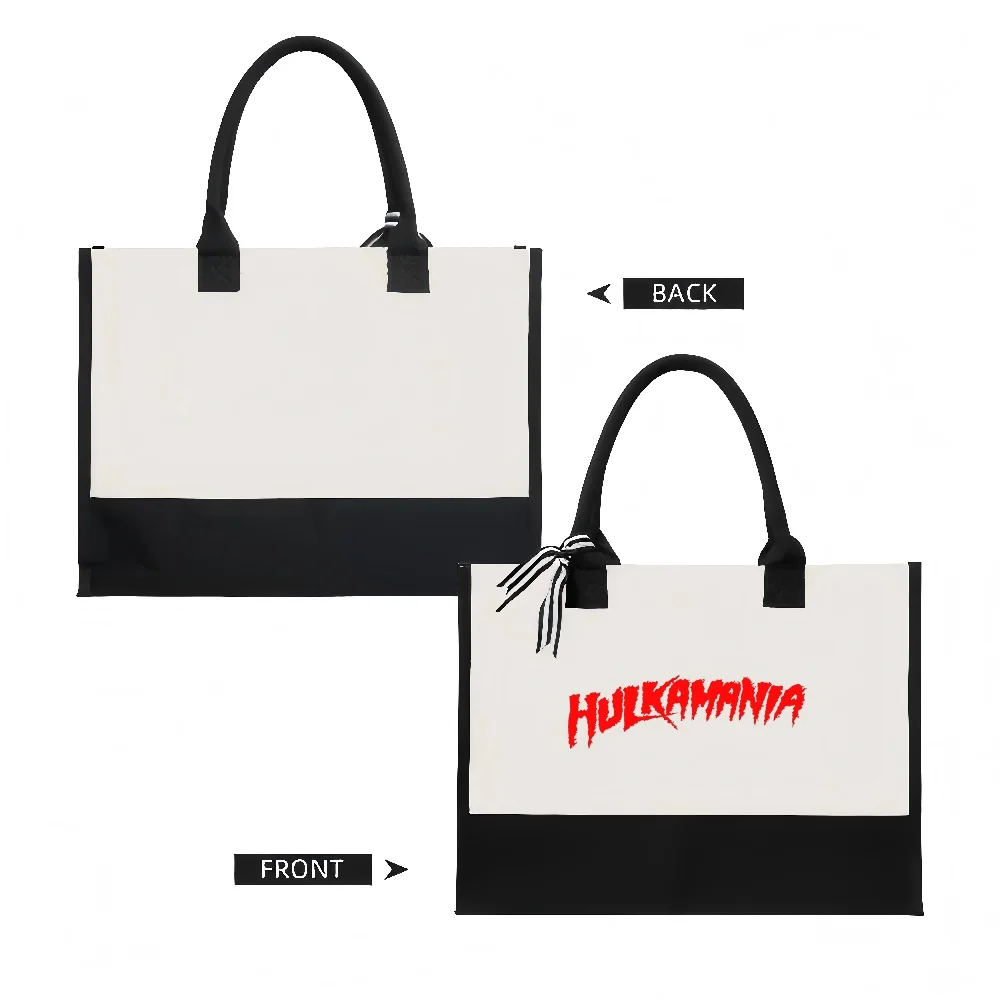 2026 جديد وصول موضة عملية واسعة قابلة لإعادة الاستخدام حمل حقيبة نمط طباعة 2 لهجة الثقيلة حقيبة كتف كبيرة ل