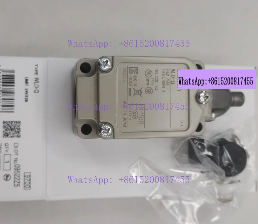 مفتاح حد السفر الأصلي OM/RON WLCA2-N سلسلة كاملة مقاومة للغبار ومقاومة للماء من نوع الرافعة القصيرة