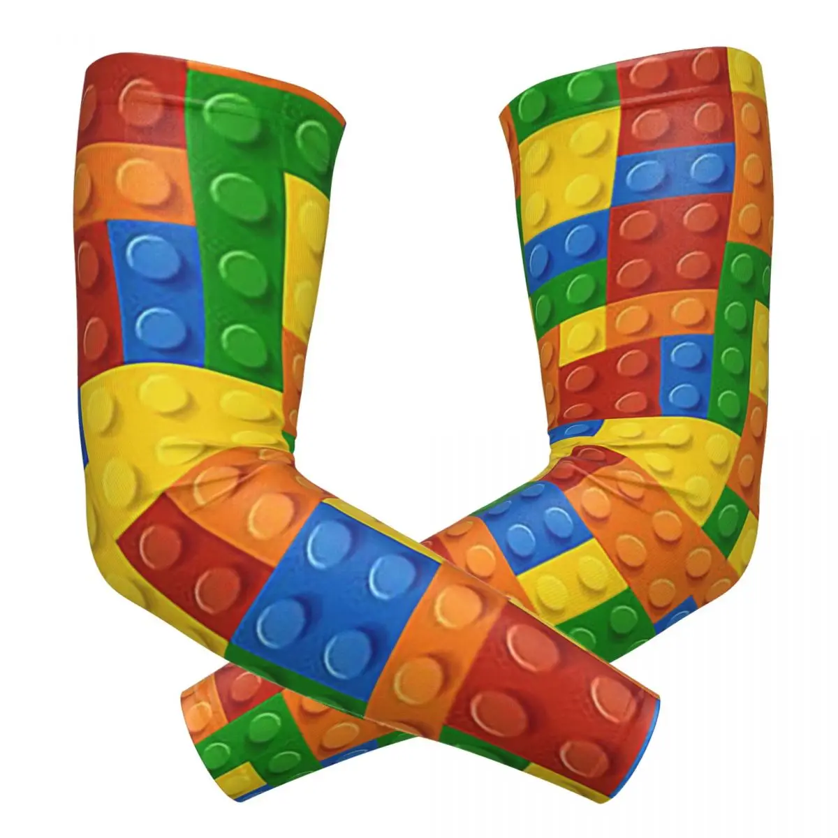 

Строительные блоки, строительный кирпич, нарукавники, защита от солнца и ультрафиолета, летние велосипедные татуировки, рукава