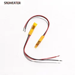 SNDHEATER-elemento calefactor PTC de 10x6x3mm, película aislante de micropoliimida de temperatura constante, 12V/24V, lote de 2 unidades