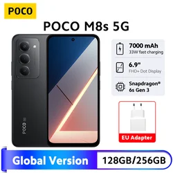 Newest POCO M8s 5G Smartphone Global Version Snapdragon® 6s Gen 3 6.9