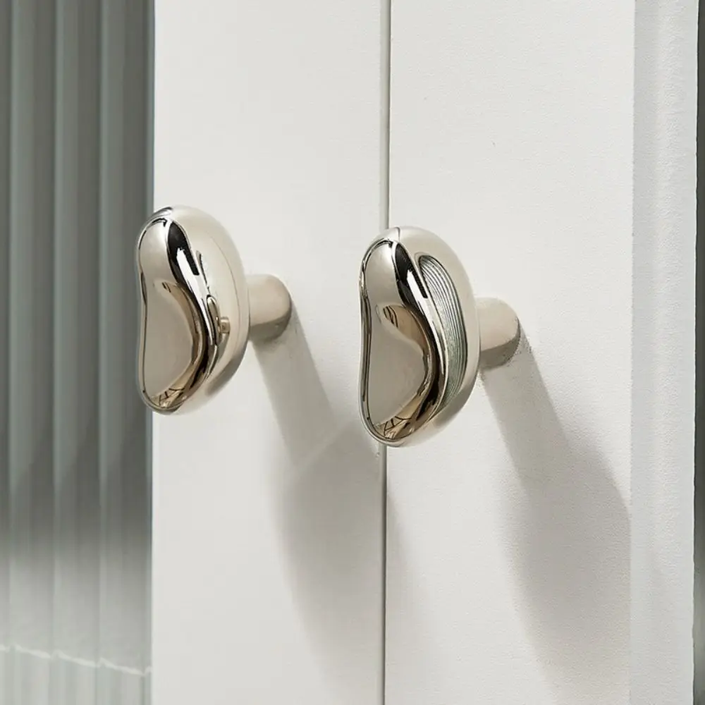 Zinc Alloy Cabinet Handles Solid Gold/Silver Drawer Knobs Nordic Vintage Antique Style Wardrobe Handles Home Improvement