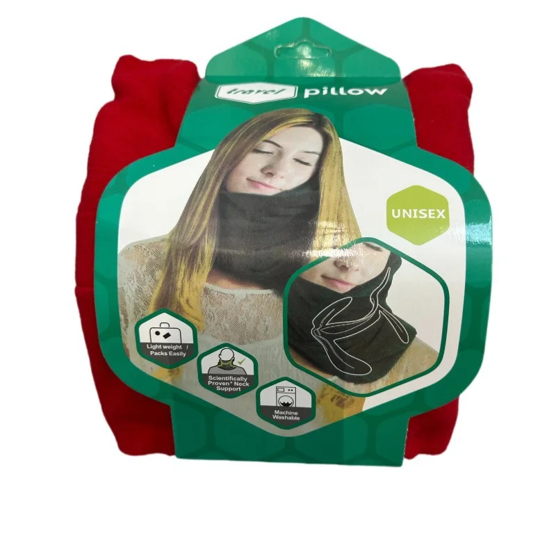

Magnetic fabric cervical pillow, neck protection pillow, memory cotton U-shaped pillow, travel storage airplane neck protection