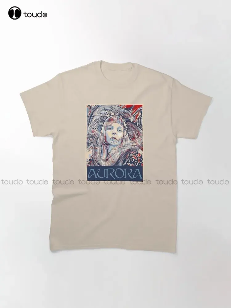 Aurora - The Gods We Can Touch Classic T-Shirt Custom Aldult Teen Unisex Digital Printing Tee Shirts Custom Gift Xs-5Xl Tshirt