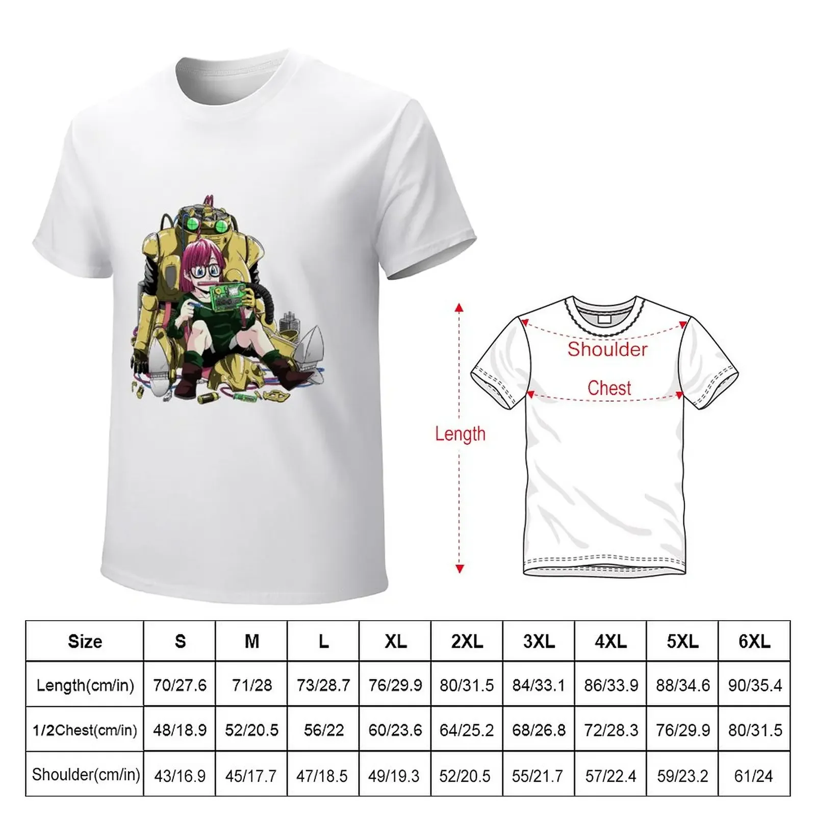 robo repair T-Shirt customs sports fans customizeds T-shirts for men cotton