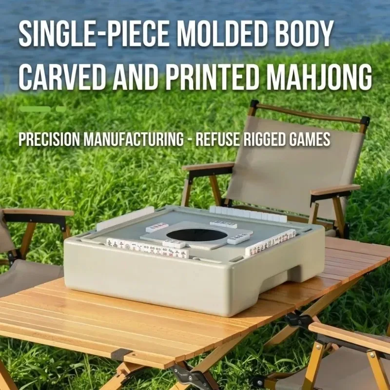 Mini Mahjong Unpowered Table Machine Travel Dormitory Portable Outside Mahjong Camping