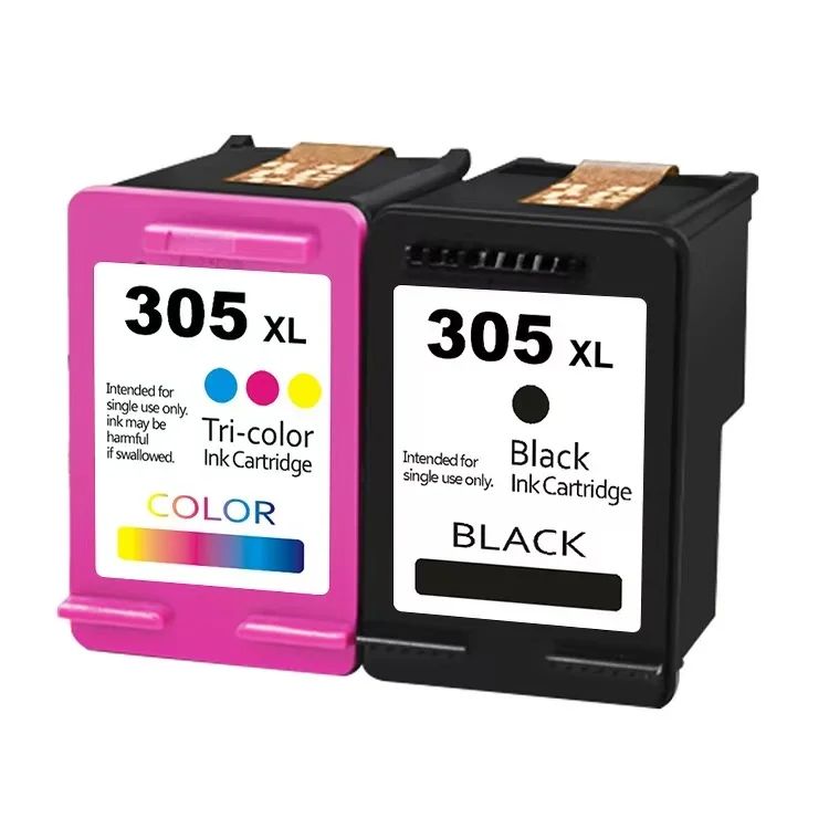 305XL Replacement BK Color For HP 305 305 XL Ink Cartridge For HP DeskJet Printer 2700 2710 2721 2722 4120 4110 4130 1210 6010