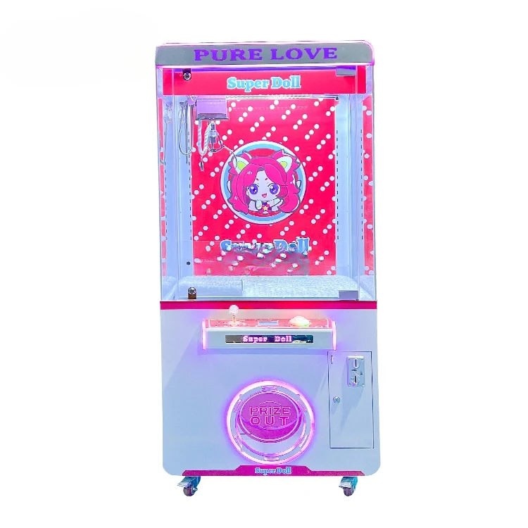 

Earn Money Factory Wholesale Coin Operated Candy Arcade Game Cheap Claw Machine Toy Claw Crane Machine